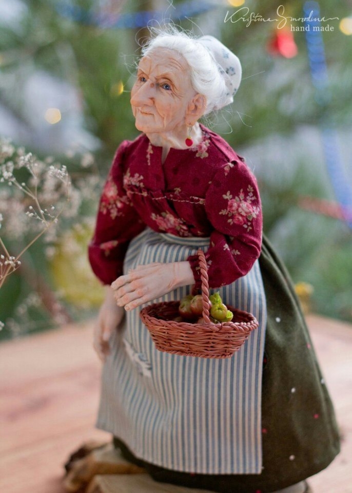 Не верится, что это просто кукла, сделанная из полимерной глины