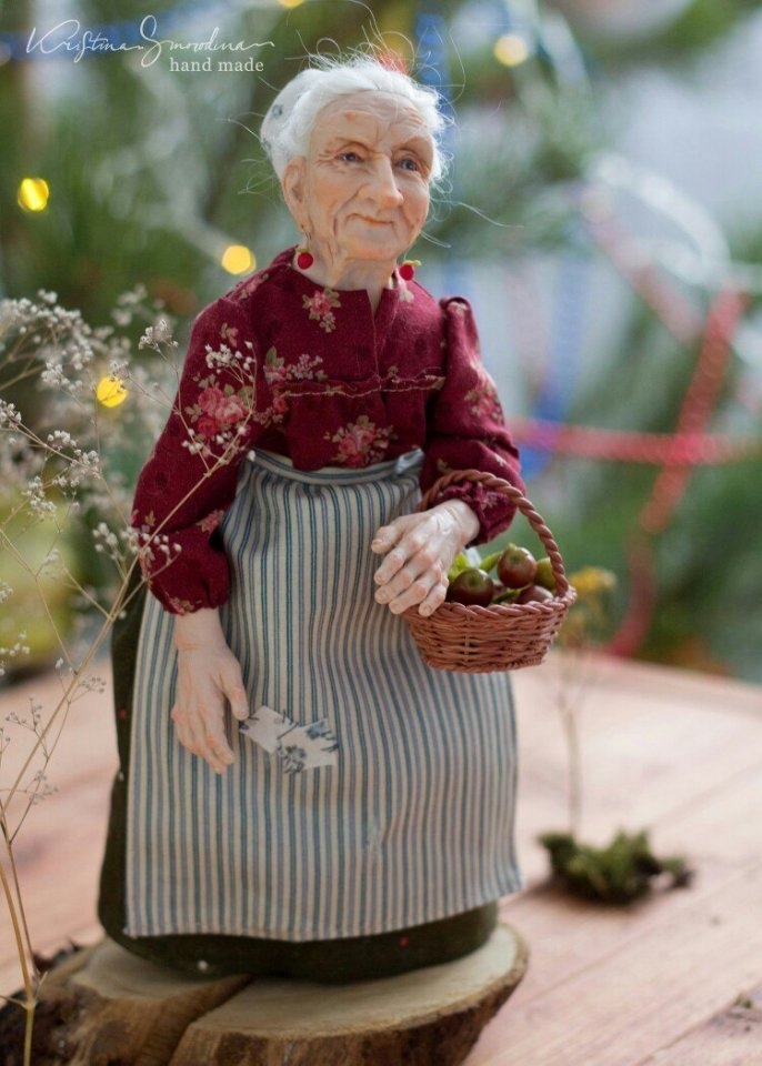 Не верится, что это просто кукла, сделанная из полимерной глины