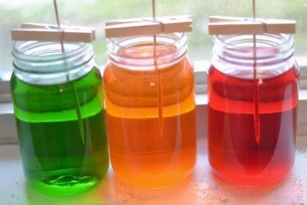 Выращивание съедобных леденцов