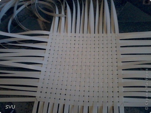 Плетение корзинки из упаковочной (полипропиленовой, стреппинг) ленты