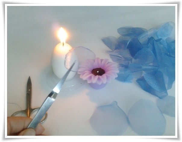 Цветочная заколка