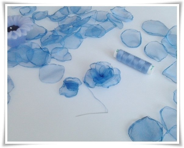 Цветочная заколка