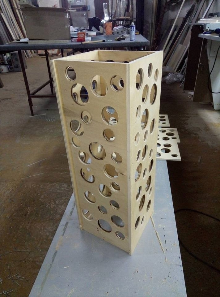 Интересный абажур для светильника своими руками