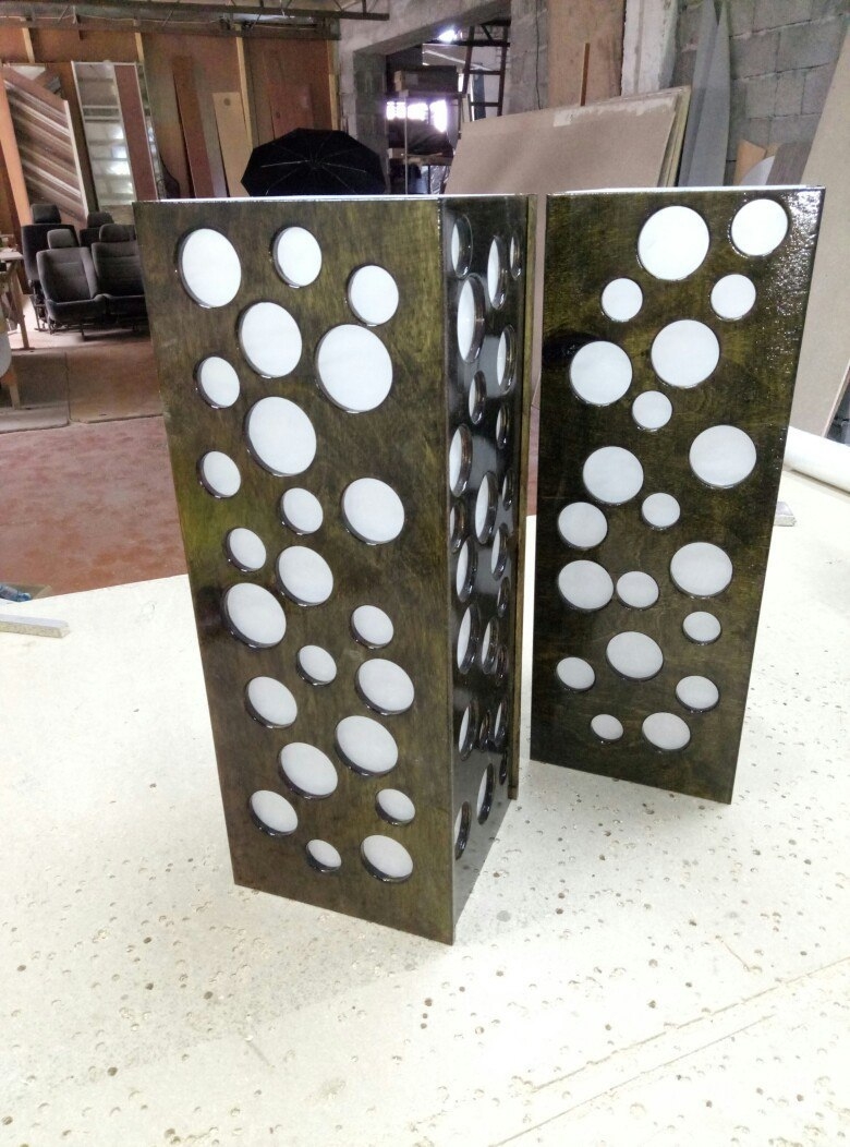 Интересный абажур для светильника своими руками