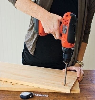 Подвесная полка своими руками