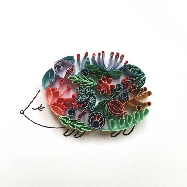 Шикарные картины в технике квиллинг