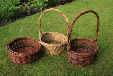 Плетем корзинку из ивовых прутьев. мастер-класс.