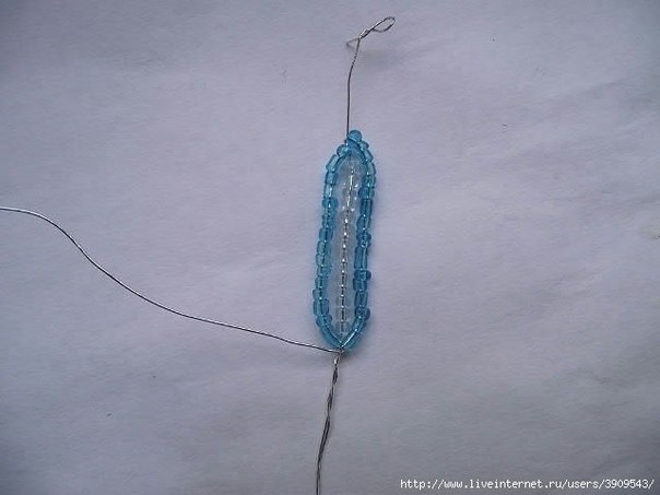 Цветок из бисера. автор мк: оксана домаш Цветок из бисера. автор мк: оксана домаш