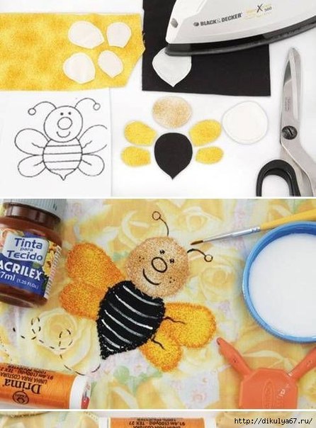 Шьем слюнявчик