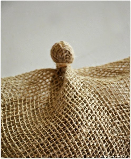 Ангел из мешковины