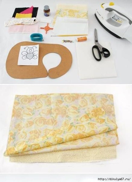 Шьем слюнявчик