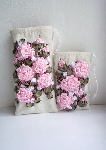 Вышивка лентами