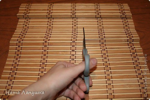 Сундучок из деревянной салфетки