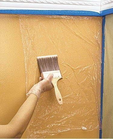 Интересные идеи при покраске стен