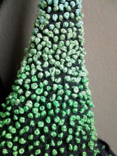 Техника французский узелок