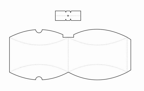 Подарочные коробочки. шаблоны.
