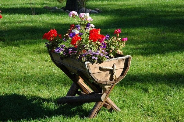 Необычные клумбы Необычные клумбы