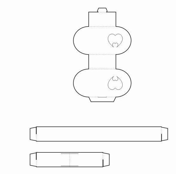 Подарочные коробочки. шаблоны.