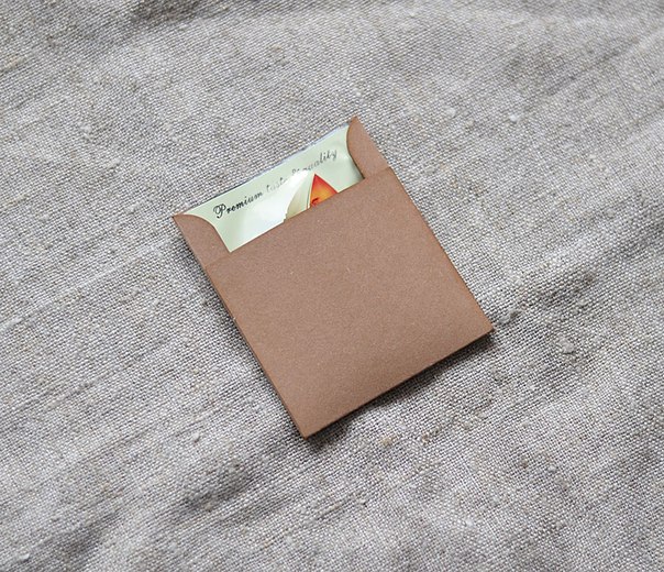 Шоколадница с кармашками для чая. мастер-класс.