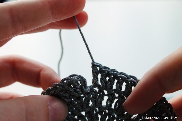 Подставочки под чашки-кружки крючком