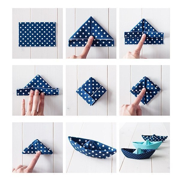 Складываем салфетки. идея.