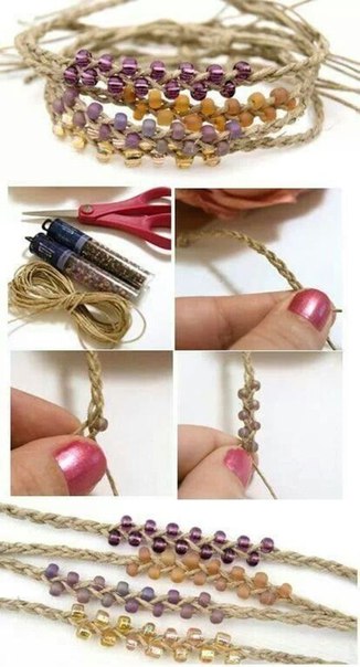 Браслеты. фото-уроки. 