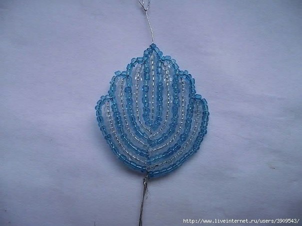 Цветок из бисера. автор мк: оксана домаш Цветок из бисера. автор мк: оксана домаш