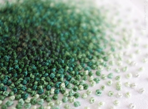 Техника французский узелок