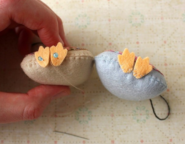 Мастер класс - брелок с лавандой - маленькая сова by gingermelon