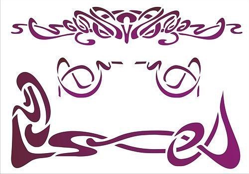 Узоры. шаблоны. трафареты.