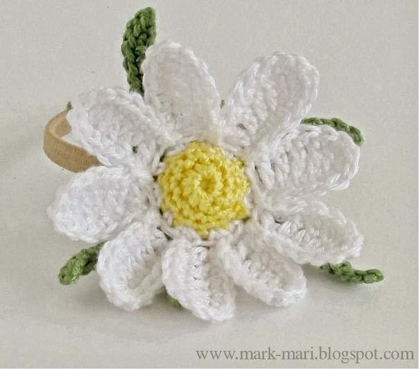 Цветы, связанные крючком