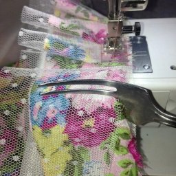 ​Как делать складки при помощи вилки: мастер-класс