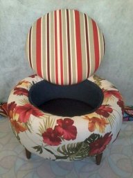 Как сделать пуфик своими руками