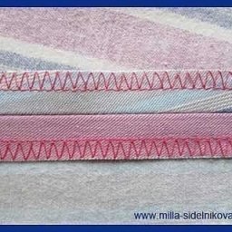 Псевдо-оверлочный шов