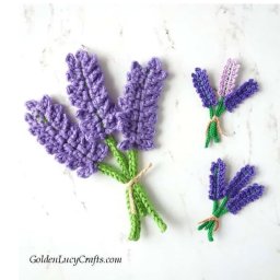 Лаванда крючком: мастер-класс
