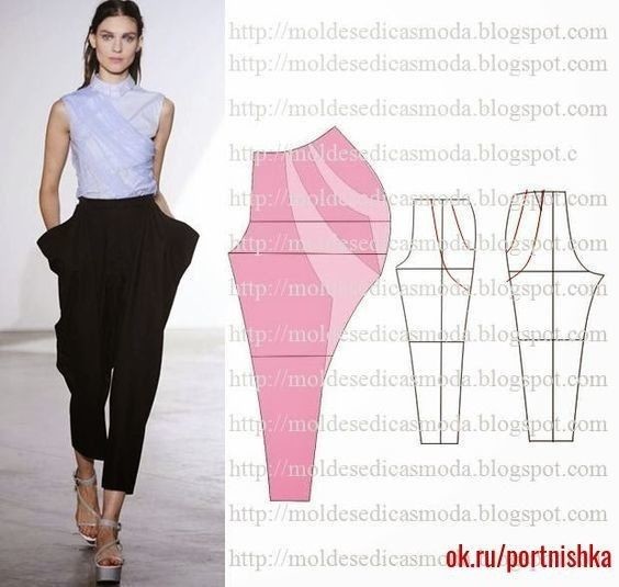 Моделирование женских брюк