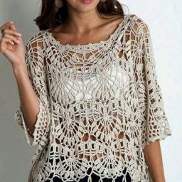 Очень красивая ажурная туника