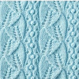 ​Очень красивый узор со сложными переплетениями