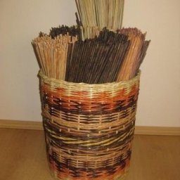 ​Плетение трубочек из газет: чем такие трубочки красить