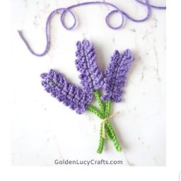 Вяжем лаванду
