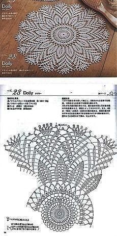 Вяжем самые красивые салфетки
