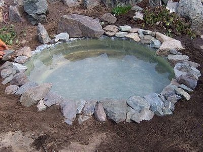Декоративный пруд своими руками