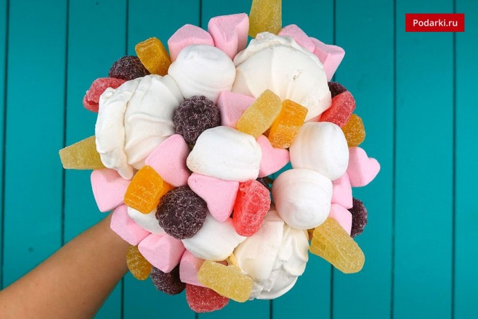 Делаем восхитительный съедобный букет