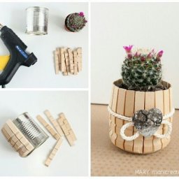 ​Идеи создания полезных в быту поделок из прищепок