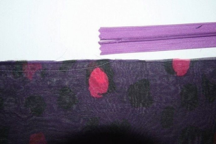 Вшиваем молнию в изделие из шифона: тонкости и особенности