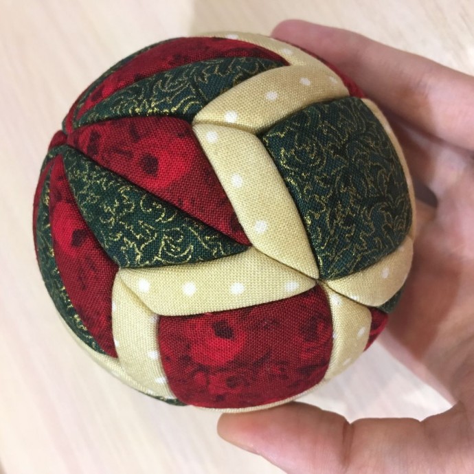 Шар в технике кимекоми