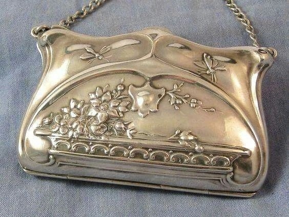 Серебряные сумочки и кошельки начала XX века