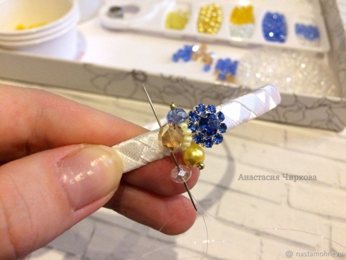 Шикарный ободок для волос