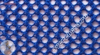 Варианты исполнения красивой сеточки на спицах Варианты исполнения красивой сеточки на спицах