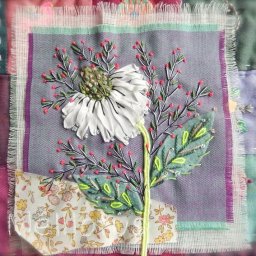 Вышитые фантазийные цветочки в разных техниках: идеи для вдохновенного творчества